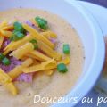 Soupe crémeuse de pommes de terre