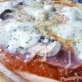 Pizza jambon champignon poivron jaune[...]