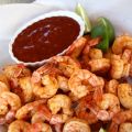 Crevettes à la sauce Bloody Mary