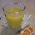Jus d'orange et clémentine chaud