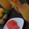 Recette de thé à l'orange et au pamplemousse