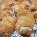 FEUILLETÉS AU JAMBON ET FROMAGE FRAIS - APERO