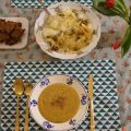 Soupe butternut-sarrasin + salade[...]