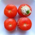 Tomates farcies quinoa - chèvre