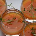 Soupe froide de Carottes à l'Orange et Germes[...]