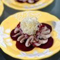 Rosaces de betterave et tête de moine