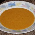 Potage de carottes et de riz de caroline b
