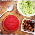 Mon gazpacho rouge rouge (recette Dexterienne)