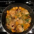 Poulet aux pommes à l’indienne +