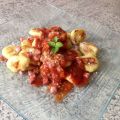 Gnocchis au parmesan + sauce tomate basilic,[...]