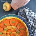 Tatin de navets et courge jaune de Nice