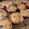 Muffins à l'orange et aux bleuets