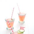 Eau fraîche, concombre & fraise