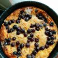 CLAFOUTIS AUX POMMES ET RAISIN NOIR MUSCAT