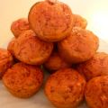 Muffins betteraves et poires santé et moelleux