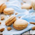 Macarons à la fève tonka et amandes