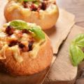 Pains farcis au jambon et au fromage -[...]