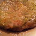 tarte tatin de blancs de poireaux