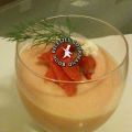 Panna cotta de chou-fleur au saumon fumé,[...]