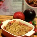Croustillant aux prunes et aux fraises