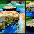 Pastilla de poulet en fine tartelette