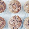 Muffins au Nutella avec coeur coulant