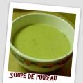 soupe de poireau et pomme de terre