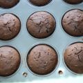 Muffins doubles chocolats au zucchinis