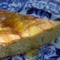 Gâteau aux pommes et sirop de safran