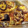 Poulet sauce poivrons-figues-noisettes et[...]