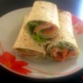 Wrap saumon ricotta sucrine