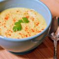 Soupe de Maïs (poivron jaune et piment doux)
