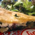Feuilletés de fanes de betterave et chèvre