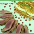 magret en croûte de pain d'épices ketchup de[...]