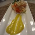 Lobster spring roll et son aïoli