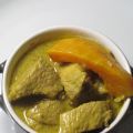 Curry de porc et potimarron