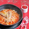 Potage de boeuf épicé à la coréenne