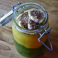 Tahini cru et pot bicolore