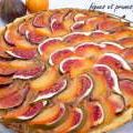 tarte à la crème de noisettes, figues & prunes[...]