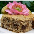 Barres muffins aux bananes, pacanes et chocolat