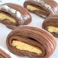 Les pains suisses striés au chocolat et noix de[...]