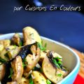 Champignons de Paris Marinés comme des Antipasti