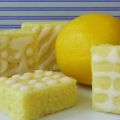 Blondies au chocolat blanc et au citron