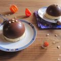 Mousses au chocolat en coque