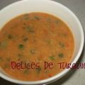 Soupe poivrons-lentilles-riz - melhem çorbas,[...]