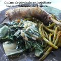 Cuisses de pintade en papillote