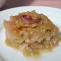 Carrés à la rhubarbe