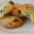 Christmas cookies: chocolat blanc & cranberries