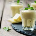 Mousse au chocolat blanc à la crème fraîche