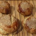 Pain à burgers (ou autres...) un peu briochés